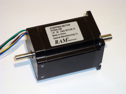 [STEP.57HZ84.20B] Stepper Motor Double Shaft (NEMA-23) 57HZ84