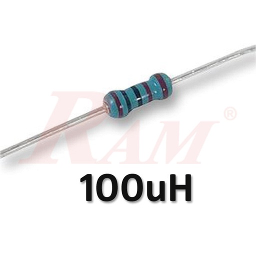 [L.0.25W.100UH] Inductor Coil 1/4W - 100uH