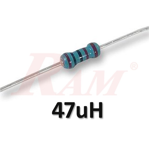 [L.0.25W.47UH] Inductor Coil 1/4W - 47uH