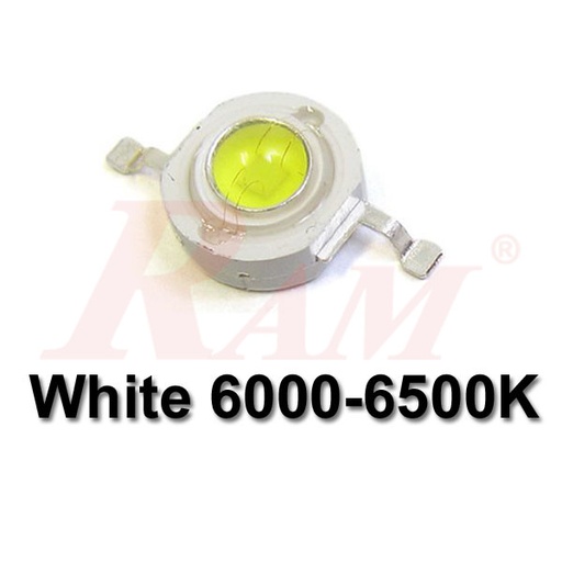 [LED.SMD.1W.WHITE] LED SMD 1W High Power White
