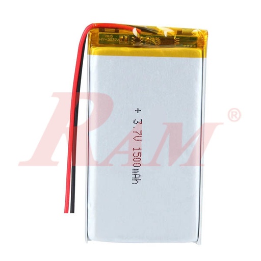 [BT.403183P.1500MAH] Polymer Li-Ion 3.7V 1500mAh Single Cell Battery خلية بطارية قابلة للشحن ليثيوم