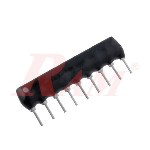 [RESISTOR.ARRAY.220] Resistor Network 220Ω x 8 (9pins)