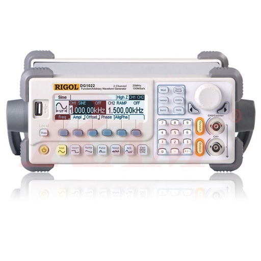[AVO.DG1022U.RIGOL] DG1022U RIGOL 25MHz 2 Channel Function/Arbitrary Waveform Generator جهاز مولد اشارة وذبذبات 2 مخرج