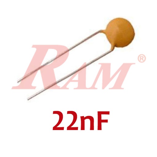 [C.22NF] Ceramic Capacitor 22nF - 50V (223)