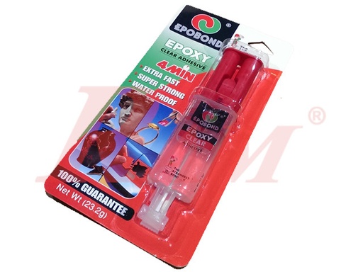 [GLUE.23GM] Epoxy Clear Adhesive 23g لاصق ايبوكسي جلو شفاف حقنة 23 جرام