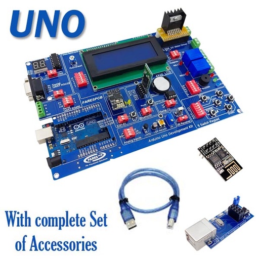 [KIT.UNO.328.DEVELOPMENT] Kit Arduino UNO Development & Training Complete Learning System