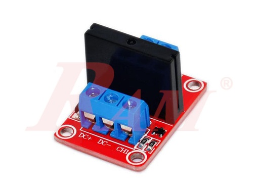 [KIT.D12.SOLID.1RELAY] 1 Output Channel SSR Solid State Relay 5V Module (SKU#KIT.D12)