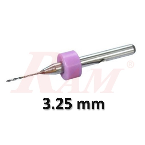 [BITS.PCB.3.25X3.175MM] Carbide PCB 3.25 mm Micro Drilling End Mill Bit