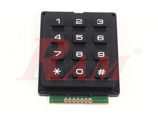 [KIT.KP.301] KP-301 Standard Matrix PCB Key Pad 3x4 Press