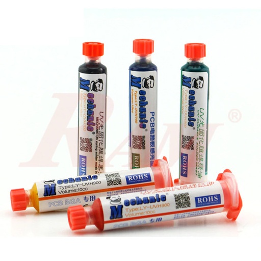 UV Solder Mask for PCB 10mL - UV Curable Solder Mask