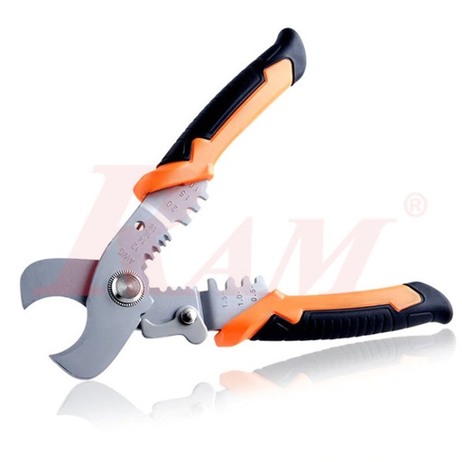 [RT120.6281] RT120-6281 Wire Stripper Shear 7" and Crimping Pliers 12-18 AWG