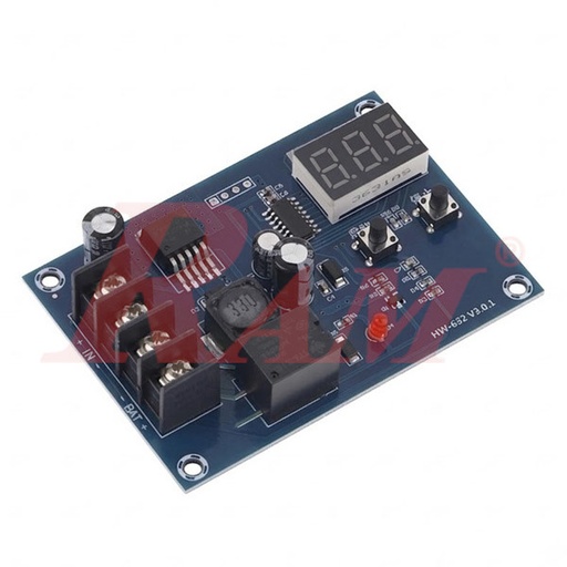 [KIT.XH.M603] HW-632 V3 Digital LED Display Battery Charger Control Switch Protection Board Module - For 12/24Vdc Battery (SKU#M603)