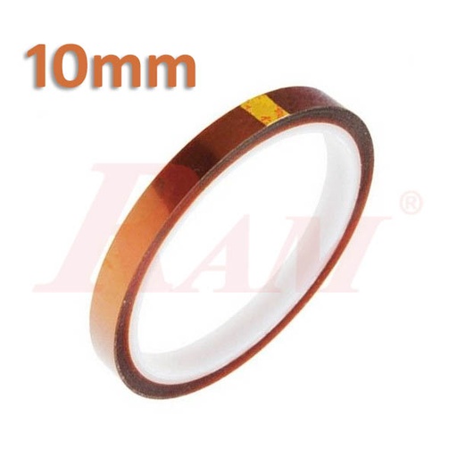 [TAPE.KAPTON.10MM] Kapton Tape Polyimide 10mm High-Temperature Heat Resistant Tape Roll 30 meter