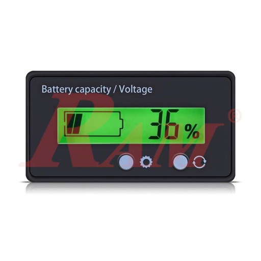 [PANEL.BAT.CAPACITY] Battery Capacity Indicator / Tester LCD Panel