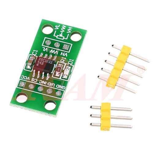 [KIT.POT.X9C103S] X9C103S Digital Potentiometer module (10Kohm)