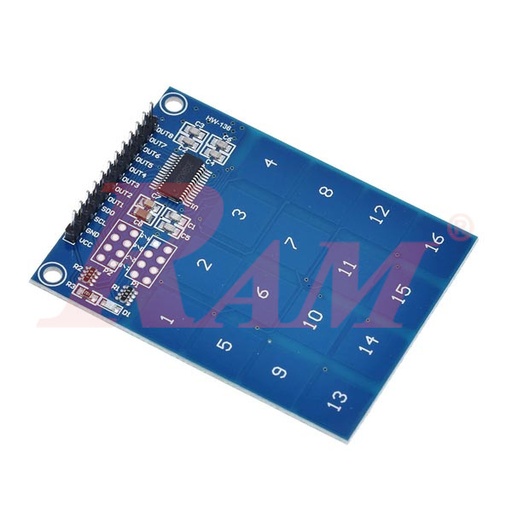 [KIT.TOUCH.TTP229] TTP229 - 16 Digital Capacitive Touch Sensor Switch Module