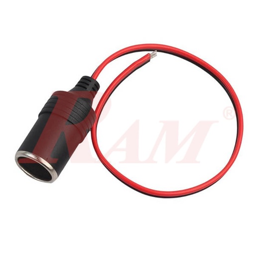 [WIRE.CAR.FEMALE] Car Cigarette Lighter Female Plug Cable Connection