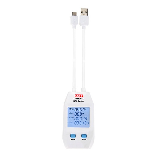 [AVO.UT658DUAL.UNIT] UT658DUAL USB Tester جهاز قياس فولت وتيار من منفذ يو اس بي ثنائي المخرج