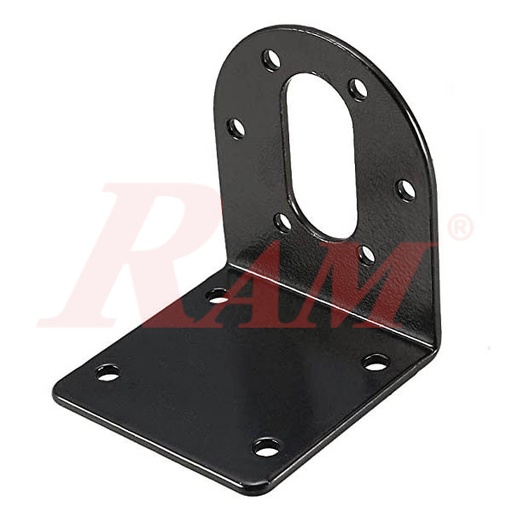 [DC.SG555.BRAKET37MM] DC Geared Motor Mounting Bracket Holder 37mm Diameter حامل حديد للماتور 37 ملم