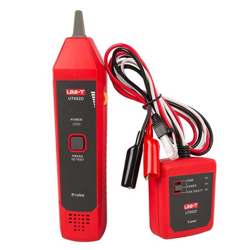 [AVO.UT682D.UNIT] UT682D Wire Tracker/Tone and Probe جهاز اختبار وتتبع وكاشف كبلات مع بازر تون