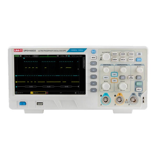 [AVO.UPO1102CS.UNIT] UPO1102CS UNI-T 2-Channel Ultra Phosphor Oscilloscope 100MHz