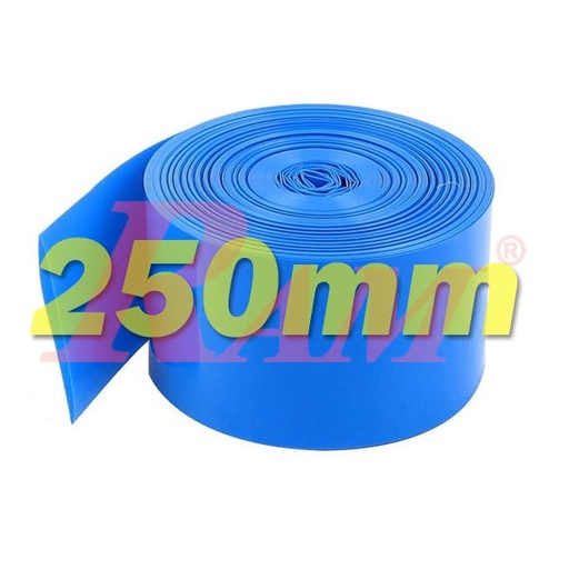 [H.SH.TAPE.250MM] هيت شرينك لتجميع خلايا البطاريات قطر 250 ملم - طول 1 متر