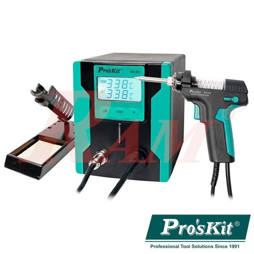 [SS331.DESOLDERING.GUN] شفاط محطة اوتوماتيك كهربائي متغير الحرارة ماركة بروزكيت موديل SS-331