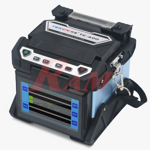 [FIBER.TC400] TC-400 Fusion Splicer - Complete Set Fiber Optic Tools ماكينة لحام كابلات الالياف الضوئية الفايبر - مجموعة كاملة الاكسسوارات