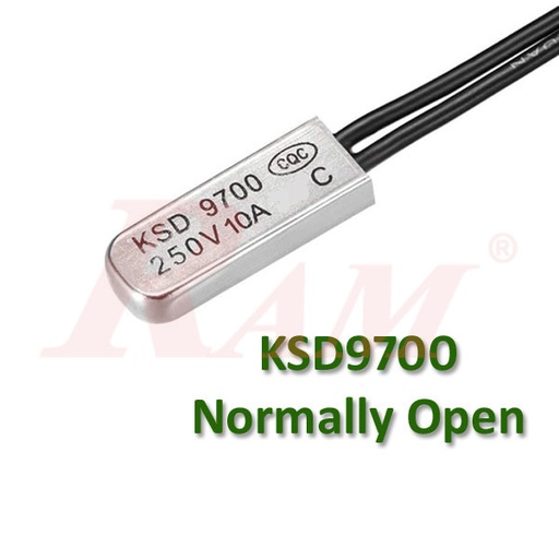 KSD9700 Normally Open (NO) Thermal Switch