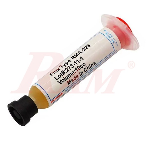 [RMA223.PASTE] RMA-223 Soldering PASTE Flux (10cc) معجون مساعد لحام القصدير فلكس