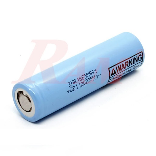 [BATTERY.18650.LGCM] Battery Lithium Li-Ion INR18650MH1 (MH1) 3200mAh 10A 4.2/3.7/2.5V Rechargeable بطارية ال جي قابلة للشحن ليثيوم 18650 اصلية