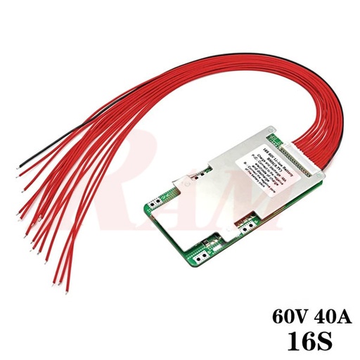 [BMS.16S.40A] BMS 16 String 60V/40A