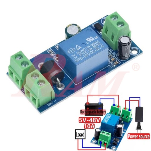 [KIT.YX850.ATS.MODULE] YX850 Power Failure Automatic Switching Standby Battery Module دائرة تحويل اتوماتيك للبطارية عند انقطاع جهد الدخول