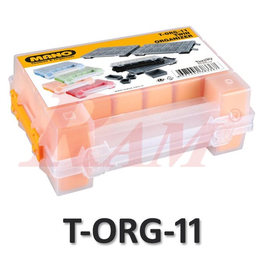 [MANO.TWIN.ORG11] Mano Twin Organizer 11 T-Org-11 Component Box