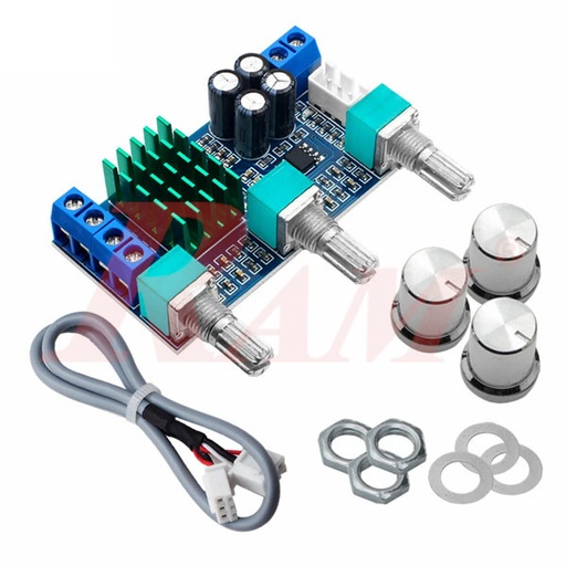 [KIT.AMP.M567.TPA3116.80W] XH-M567 TPA3116D2 Stereo Digital Audio Amplifier Board 2x80W