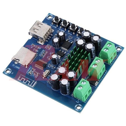 [KIT.AMP.M422.TPA3116.50W] XH-M422 TPA3116D2 Bluetooth U-Disk TF Player Stereo Digital Audio Amplifier Board 2x50W