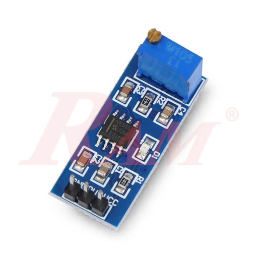 [KIT.NE555.PULSE.GENERATOR.BLUE] Kit NE555 Frequency Adjustable Pulse Generator Module