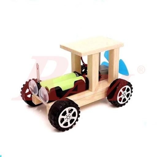 [KIT.DIY.VEHICLE.WOOD] DIY Wood Cross Country Vehicle - Science Toy