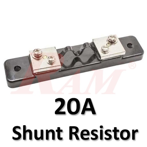 [SHUNT.RESISTOR.FL2.20A] FL-2 DC 75mV 20A Shunt Resistor