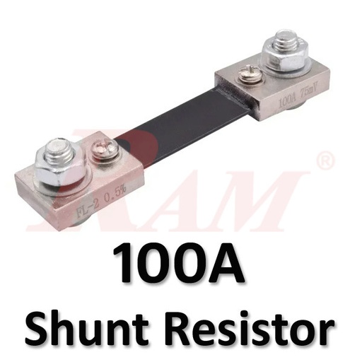[SHUNT.RESISTOR.FL2.100A] FL-2 DC 75mV 100A Shunt Resistor