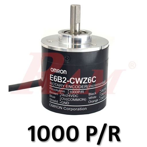 [ENCODER.1000P] Incremental Rotary Encoder 1000 Pulses E6B2-CWZ6C (1000 P/R) 