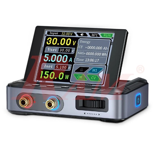 [DPS150.POWER.FNIRSI] FNIRSI® DPS-150 Programmable Mini Portable DC Adjustable Power Supply 0~30V 0~5A باور سبلاي دي سي صغير ومحمول، قابل للبرمجة، جهد متغير من 0 لـ 30 فولت وتيار من 0 لـ 5 أمبير