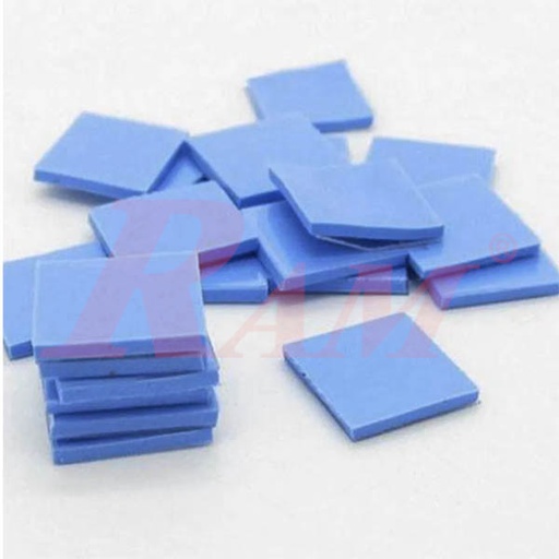 [HS.PAD.10X10] Conductive Thermal Cooling Pad 10x10x1 mm (10x Piece) وسادة تبريد حرارية موصلة 10×10×1 مم – 10 قطع