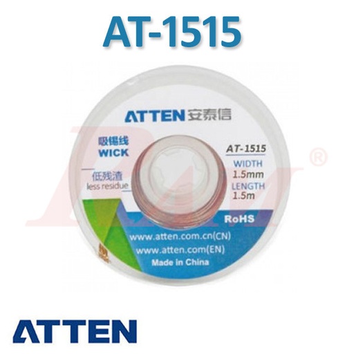 [ATTEN.AT1515.WICKER] ATTEN® AT-1515 Solder Wicker Width 1.5mm Length 1.5m