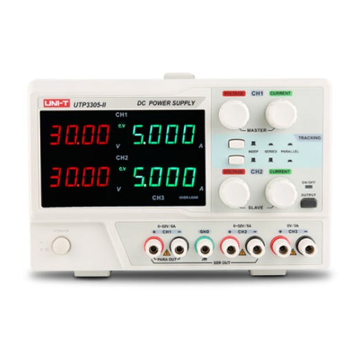 [PS.UTP3305II.UNIT] UTP3305-II Switching Triple Output DC Programmable Power Supply 0~32V 0~5A