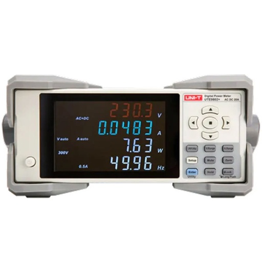 [AVO.UTE9802+.UNIT] UTE9802+ Smart Digital Power Meter – True RMS Single-Phase AC/DC Power Analyzer (1W to 11kW)